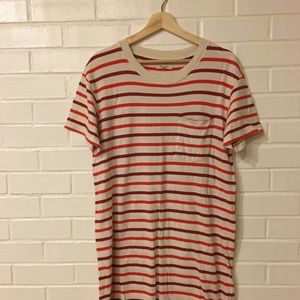 Madewell Stripped T-shirt Dress Size M